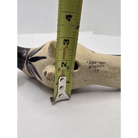 Vintage Tonala Mexican Folk Art Pottery Toucan Bird Hand Painted Figurine - Picture 12 of 13